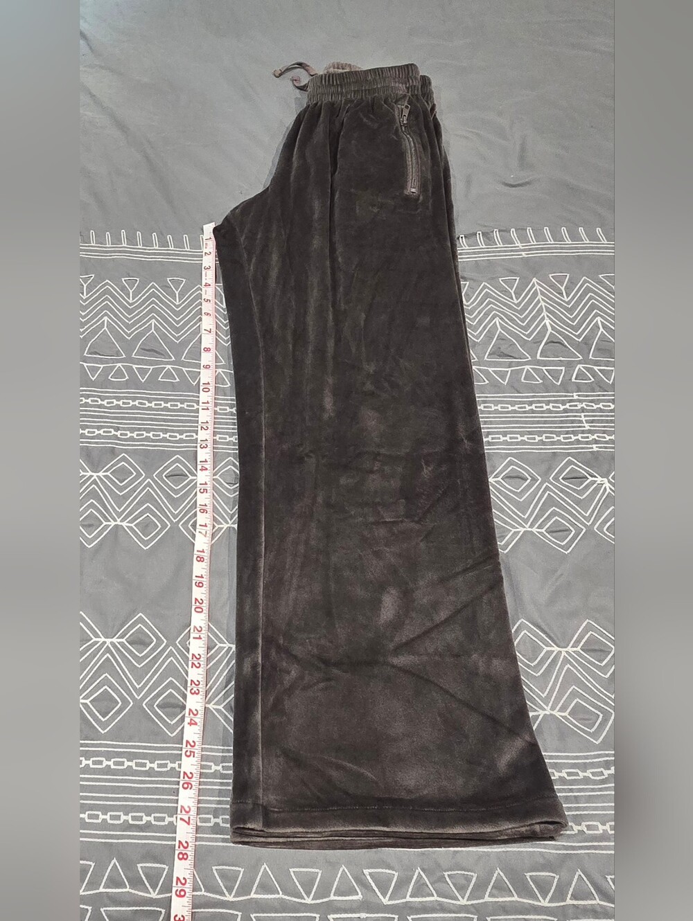 Skims Velour High Waisted Pants Size Small - Picture 3 of 7